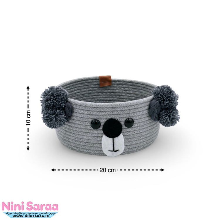 خرید سبد لوسیون عروسکی