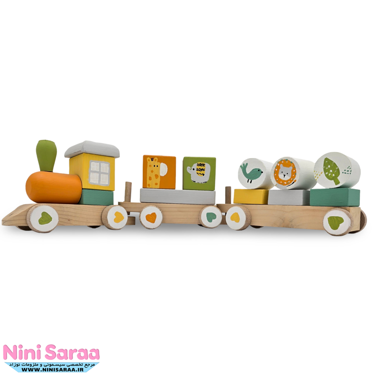 خرید قطار چوبی نوزاد