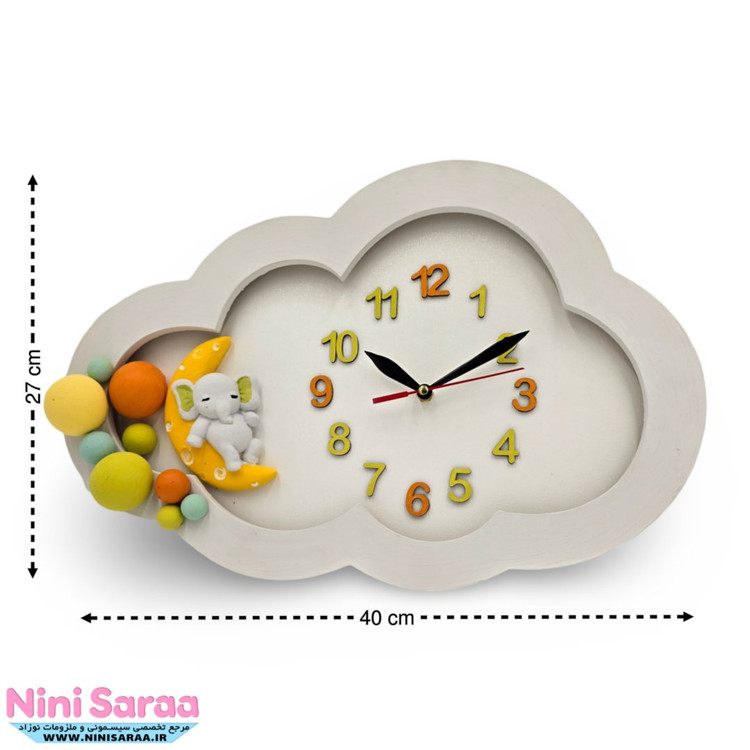 ساعت چوبی نوزاد