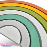 رنگین کمان چوبی اتاق نوزاد