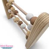 قیمت چرتکه چوبی کرم سیسمونی