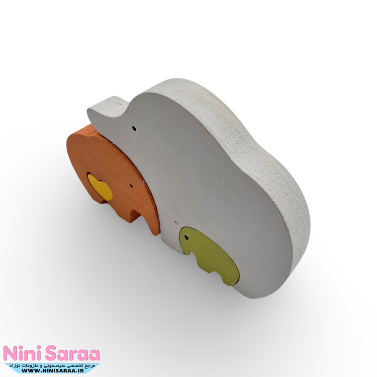 قیمت فیل چوبی عروسکی سیسمونی اتاق نوزاد