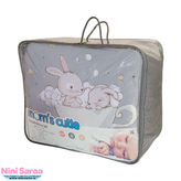 لیست قیمت روتختی گارد دار تخت نوزاد نوجوان طوسی