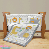 خرید سرویس روتختی نوزاد طرح فیل و زرافه