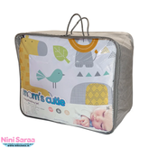 خرید روتختی گارد دار تخت کودک نوجوان فیل و زرافه