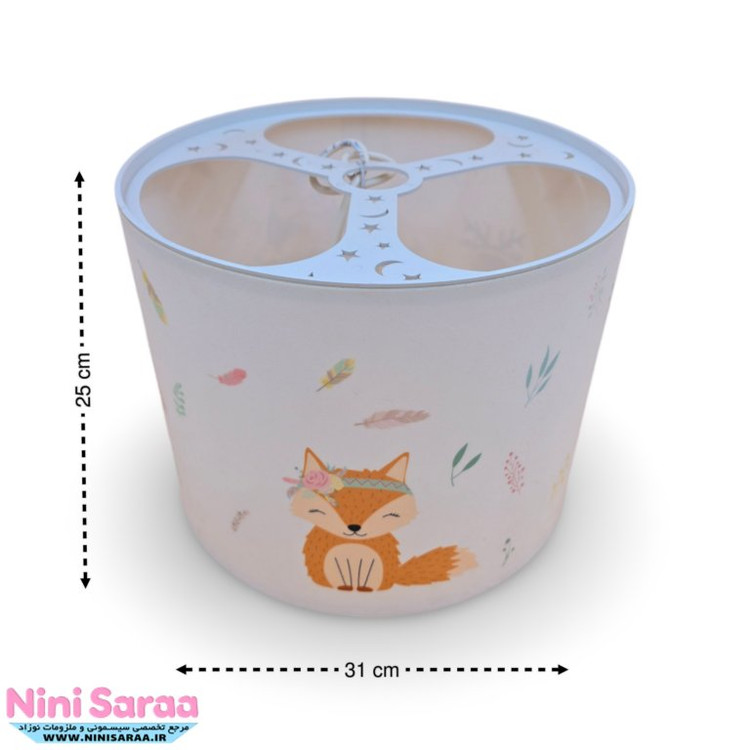 لوستر اتاق کودک سبز پاستیلی