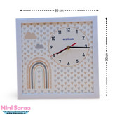 قیمت ساعت اتاق کودک رنگین کمان