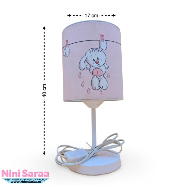 خرید آباژور اتاق کودک و نوزاد دخترانه