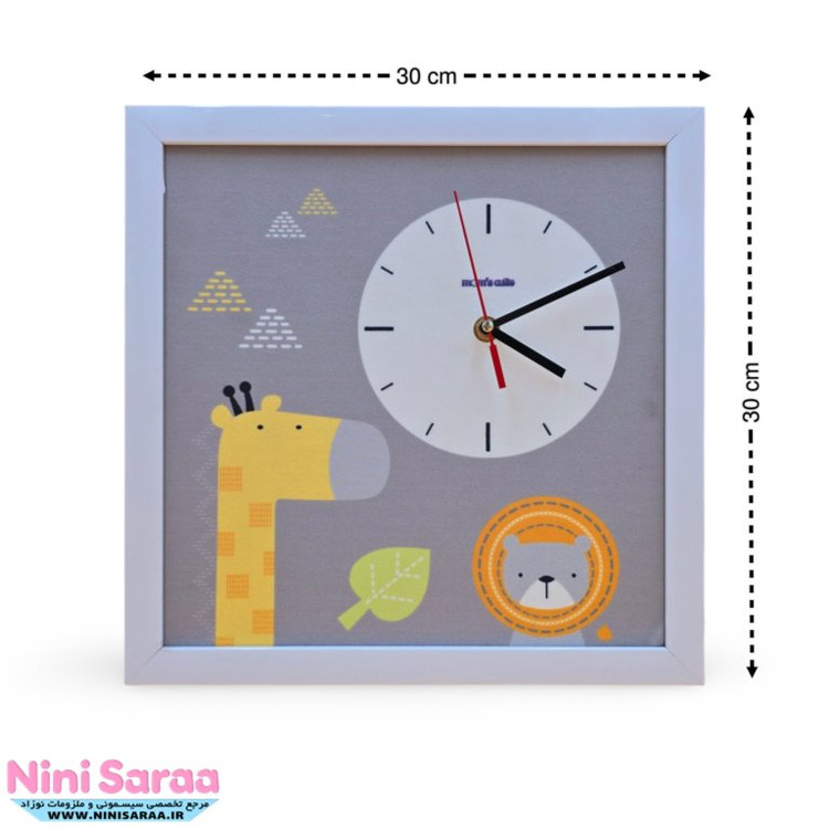 خرید ساعت اتاق کودک فیل