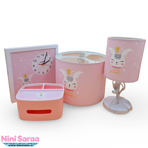 خرید ست لوستر اتاق کودک صورتی