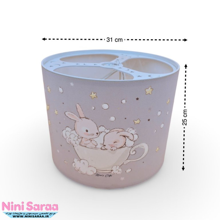 لوستر اتاق کودک خرگوش