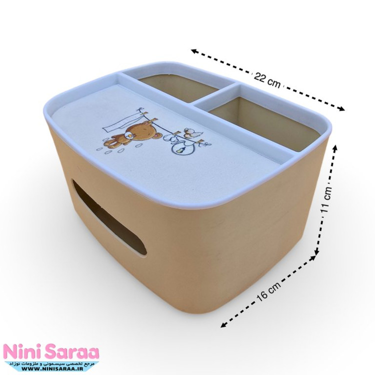 قیمت جای دستمال نوزاد خرس تدی