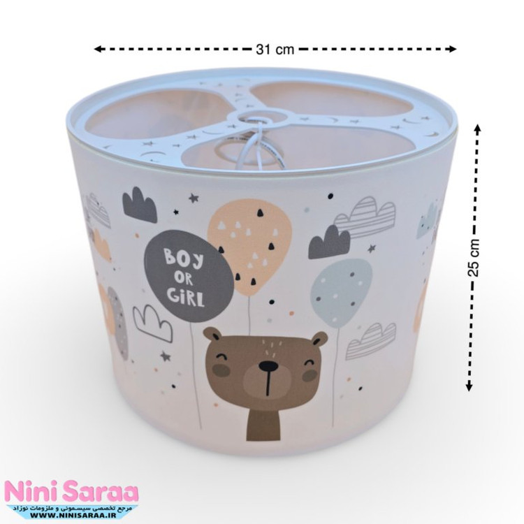 لوستر اتاق کودک تدی خرس