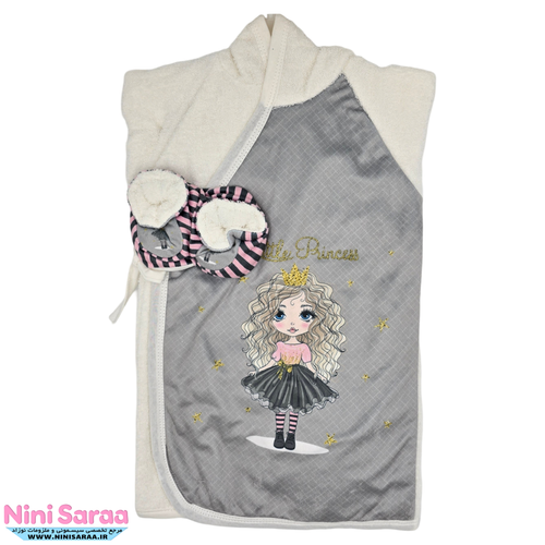 خرید آنلاین سرویس و ست حوله نوزاد مامز کیوتی