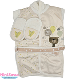 خرید آنلاین سرویس و ست حوله نوزاد مامز کیوتی تدی