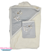 خرید آنلاین ست حوله عروسکی نوزاد