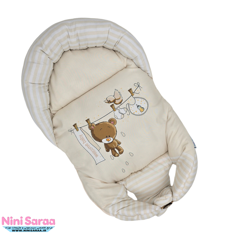 خرید قنداق سوئیسی نوزاد مامزکیوتی خرس کرم