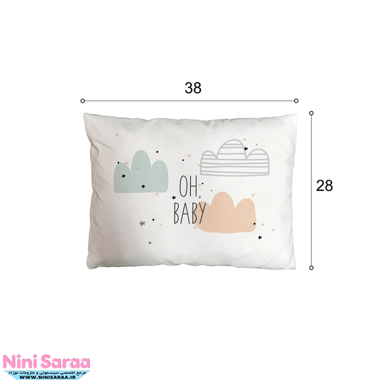 قیمت تشک بیضی لبه دار نوزاد