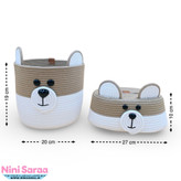 سطل و جا دستمال اتاق کودک خرس تدی