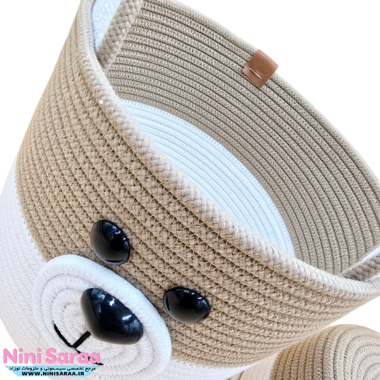 سطل اتاق کودک خرس تدی