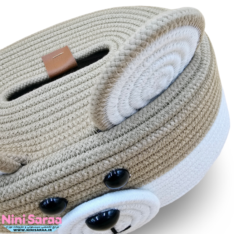 خرید جا دستمال عروسکی اتاق کودک خرسی