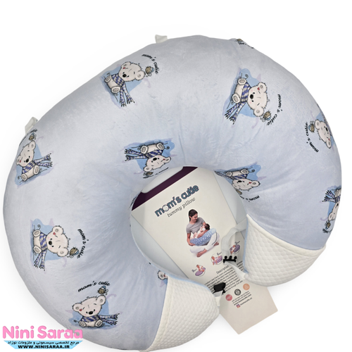 خرید بالشت شیردهی یو U نوزاد مامز کیوتی