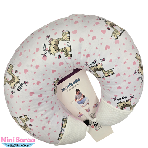 خرید بالشت شیردهی یو U نوزاد مامز کیوتی