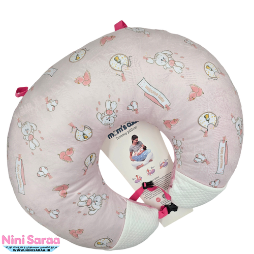 خرید بالشت شیردهی یو U نوزاد مامز کیوتی