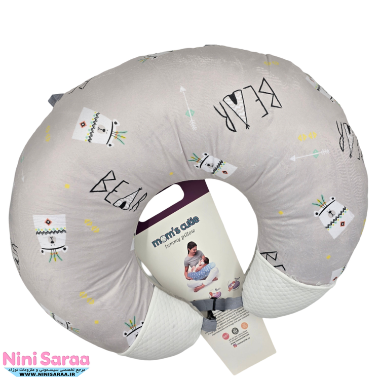 خرید بالشت شیردهی یو U نوزاد مامز کیوتی