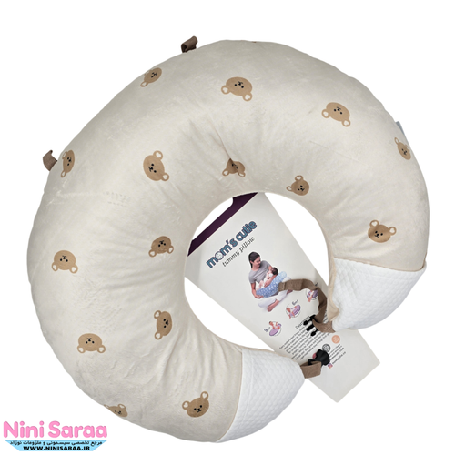 خرید بالشت شیردهی یو U نوزاد مامز کیوتی
