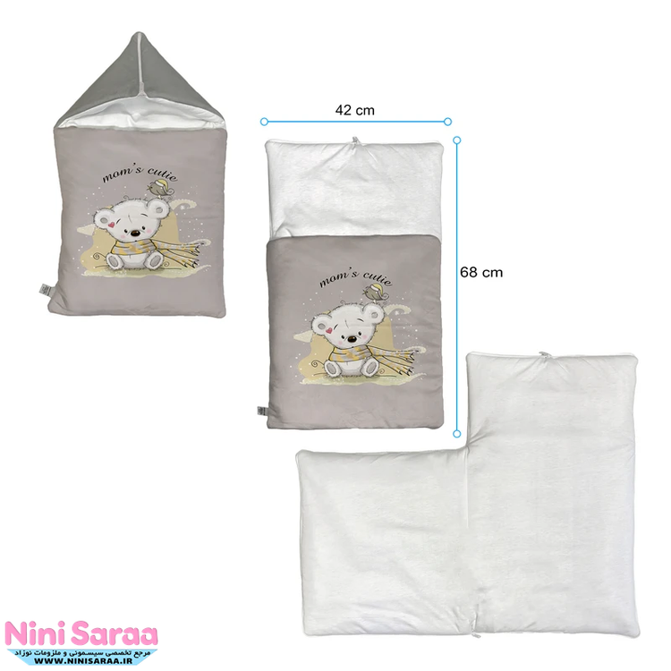 قیمت ست خواب مامز کیوتی طرح خرس