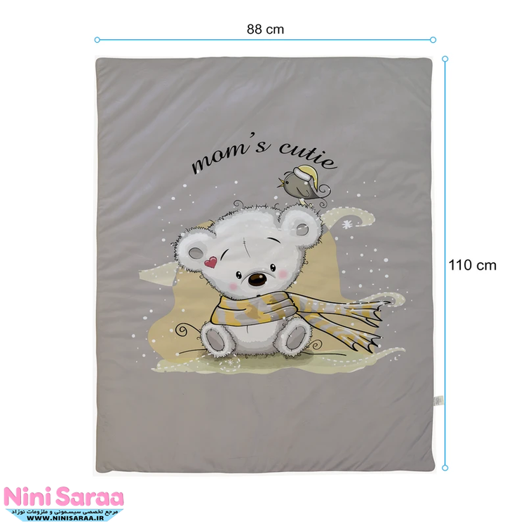 خرید سرویس خواب و قنداق نوزاد مامز کیوتی