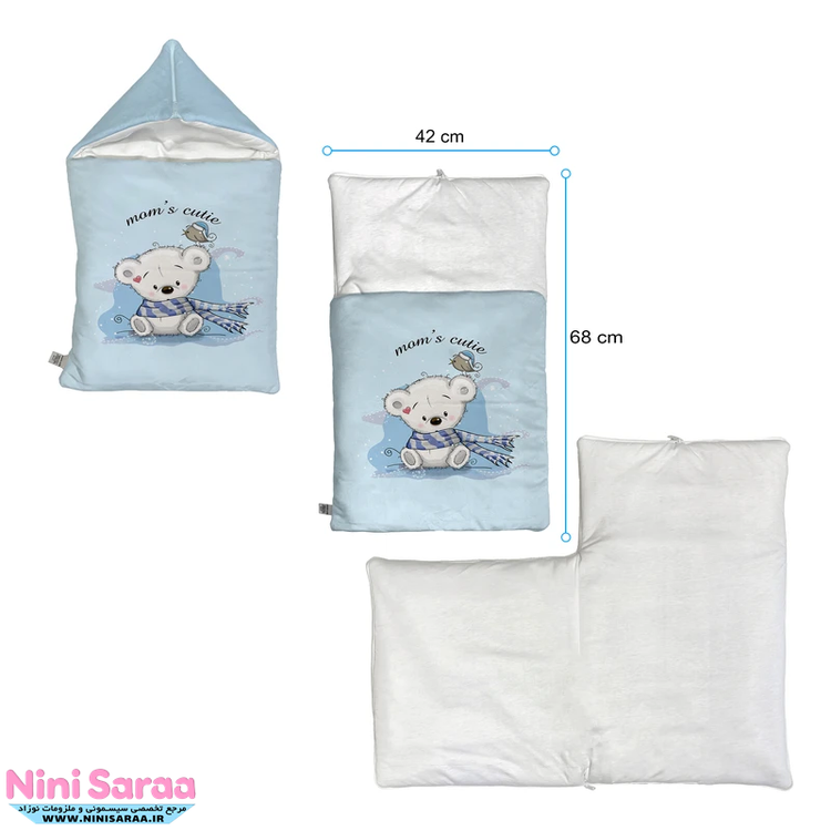 قیمت سرویس خواب نوزاد خرس مامز کیوتی