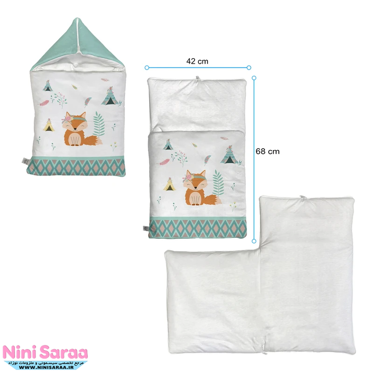 سفارش آنلاین سرویس خواب مامز کیوتی طرح روباه