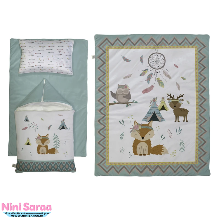 لیست قیمت ست خواب و پتو نوزادی مامز کیوتی