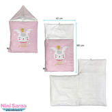 لیست قیمت پتو و قنداق مامز کیوتی طرح دخترانه