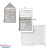 لیست قیمت سرویس خواب نوزاد و قنداق مامز کیوتی