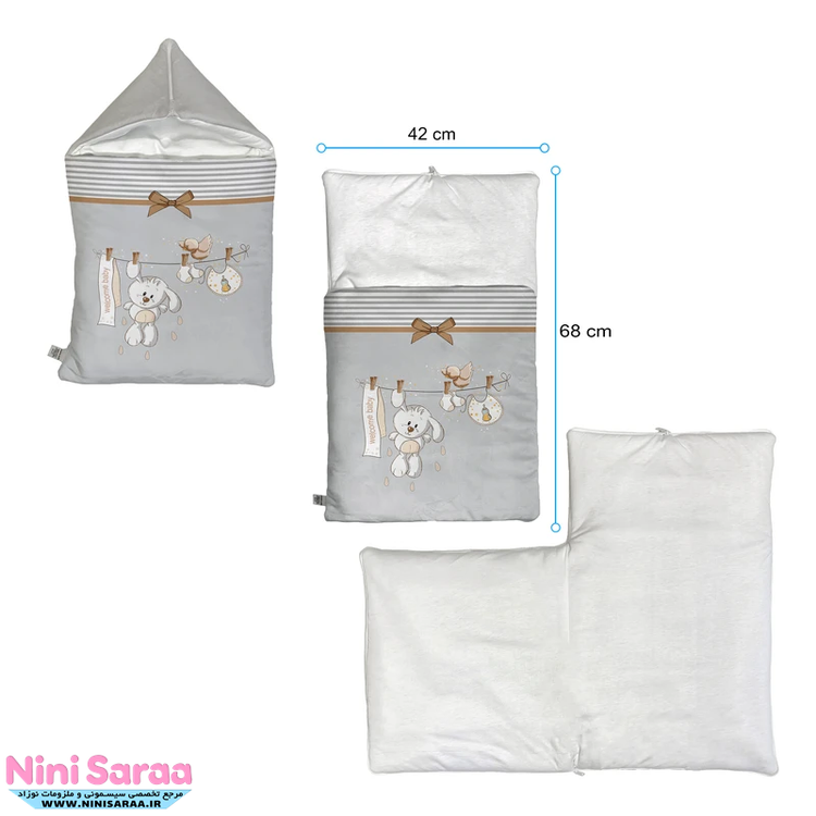 لیست قیمت سرویس خواب نوزاد و قنداق مامز کیوتی