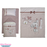 قیمت ست خواب قنداق نوزاد صورتی دخترانه