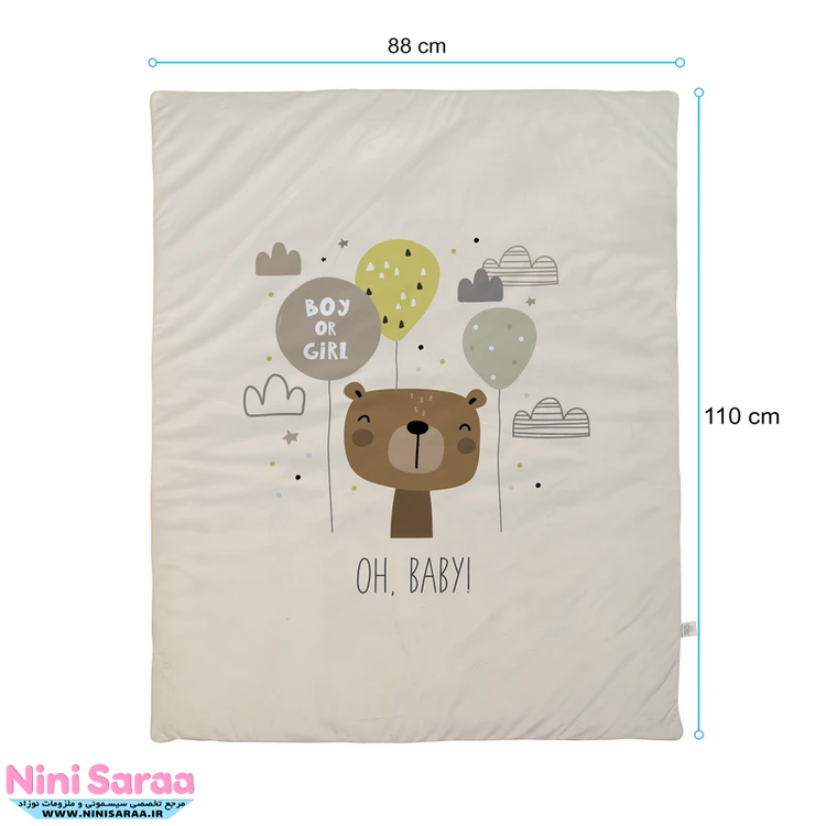 سفارش آنلاین سرویس خواب نوزاد و قنداق مامز کیوتی