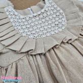 سفارش آنلاین سارافون گیپوری دخترانه سیسمونی