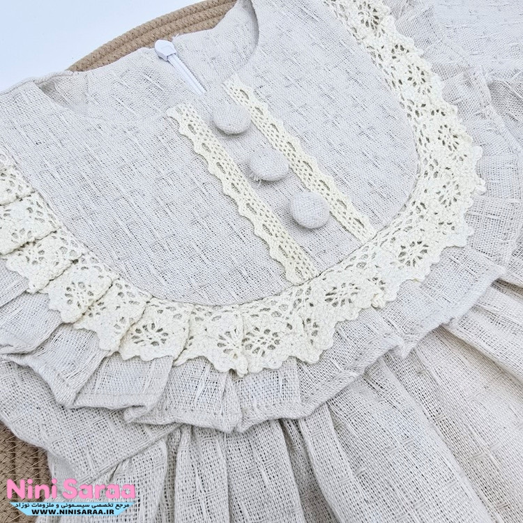 خرید آنلاین سارافون دخترانه نوزادی