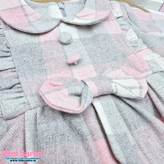 سفارش آنلاین پیراهن چهارخانه دخترانه مجلسی