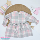 خرید آنلاین پیراهن دخترانه نقلی سیسمونی جدید