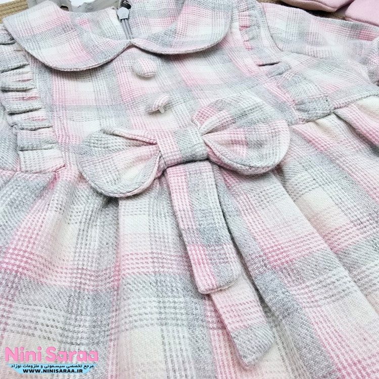 خرید آنلاین پیراهن چهارخانه نوزادی مجلسی