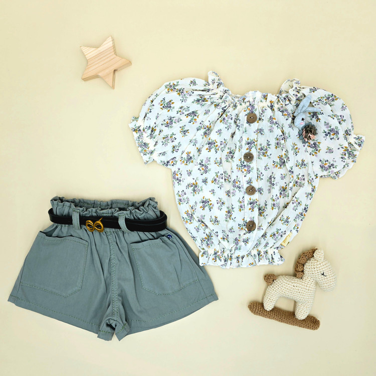 خرید پیراهن نوزادی مجلسی دخترانه تابستانی