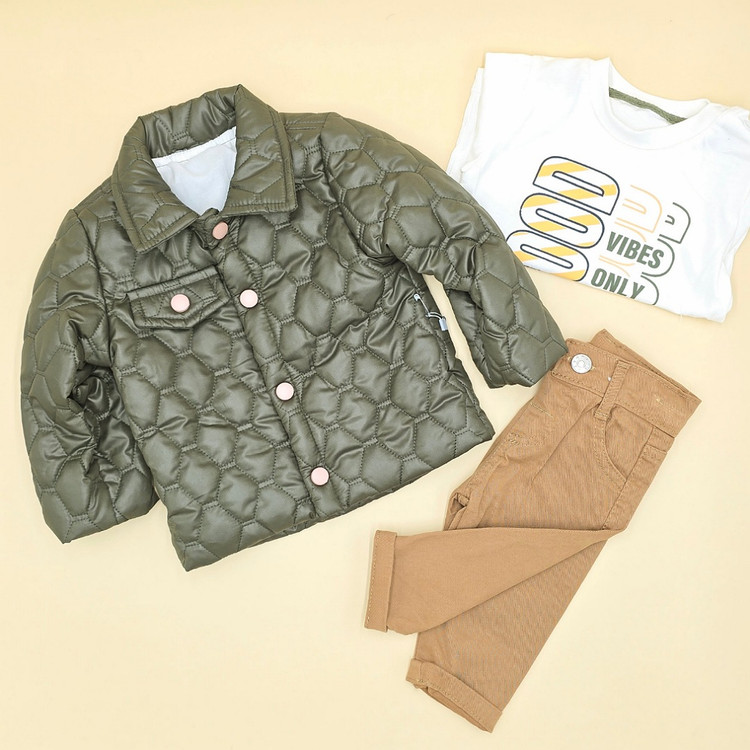 خرید آنلاین کاپشن شلوار نوزادی ترک