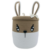 خرید سبد لباس کودک کرم