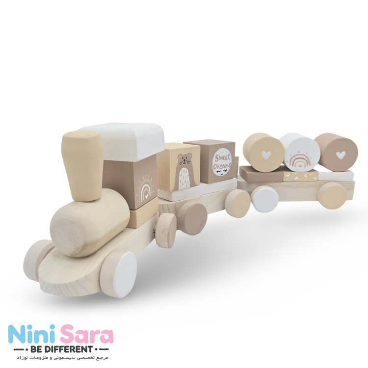 خرید ست چوبی اکسسوری اتاق نوزاد خرس