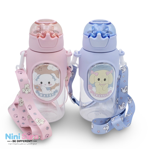 خرید بطری آب نی دار کودک و نوزاد شیک